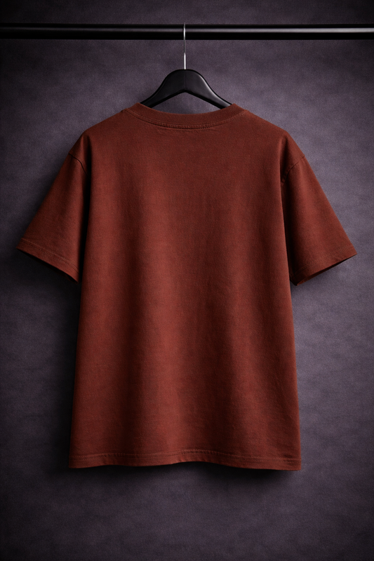Tafree Essentials Oversized Unisex T-Shirt – Cocoa