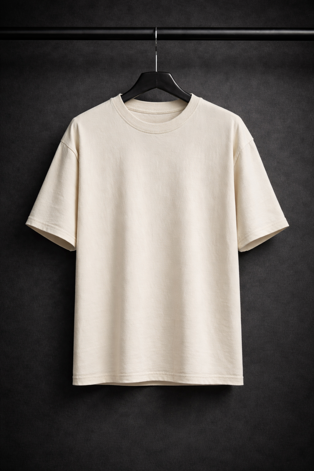 Tafree Essentials Oversized Unisex T-Shirt - Off White/Beige