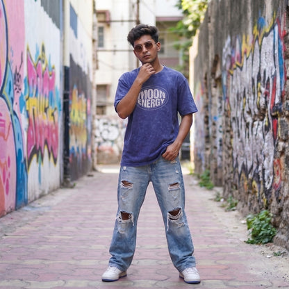 Moon Energy - Statements Oversized Tee