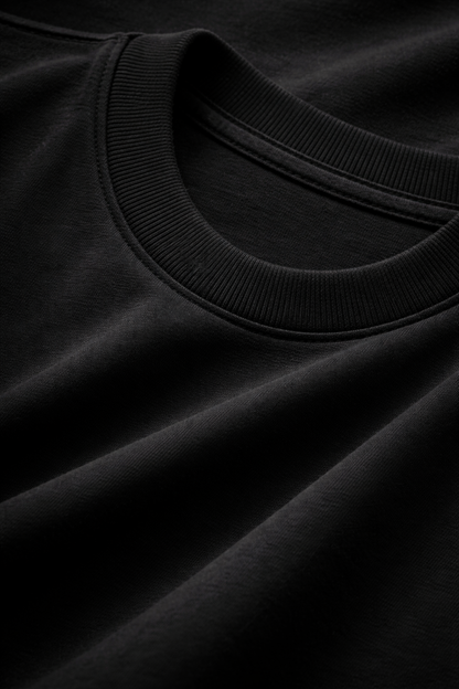 Tafree Essentials Oversized Unisex T-Shirt – Signature Black